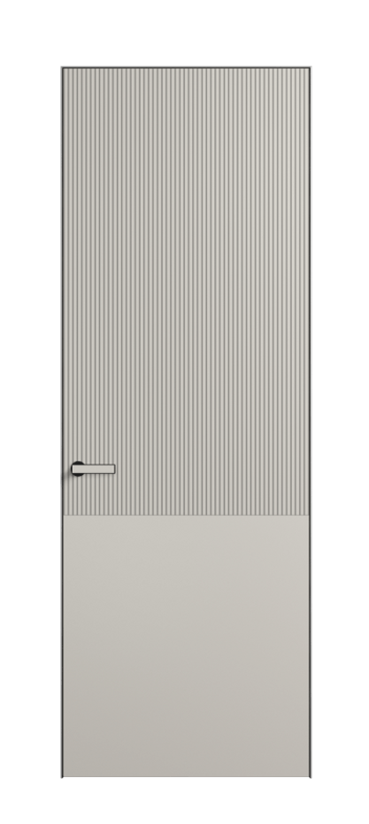 Межкомнатная дверь Вельвет АКП 8205 Матовый облачно-серый. Цена 475200  | Volhovec