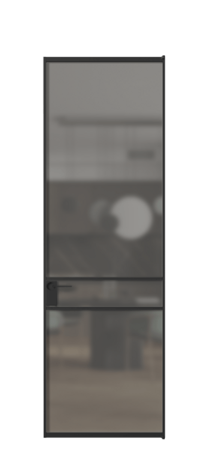 Алюминиевая дверь АЛПЛ040.02 Алюминий Черный Сатинированное серое стекло, триплекс. Без короба чер Цена 5601 Стоимость комплекта двери включает:
1. Полотно (600/650/700/750/800/850/900/950*2000-2400 мм).
2. Короб
3. Комплект фурнитуры (2 торцевые петли и магнитный замок с ответной планкой). Фабрика дверей Волховец 8 (800) 551 43 19 Алюминиевая дверь АЛПЛ040.02 Алюминий Черный Сатинированное серое стекло, триплекс Цена 5601 | Volhovec