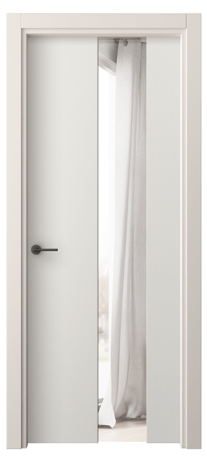 Межкомнатная дверь Фридом 4226 ПЭТ белоснежный Двустороннее зеркало, триплекс Цена 33249 ₽ | Volhovec