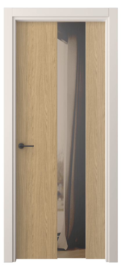 Межкомнатная дверь Freedom 4226 Жемчужный дуб Двустороннее бронзовое зеркало, триплекс Цена 217400 AMD | Volhovec