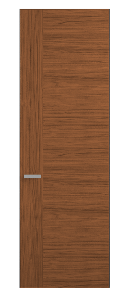 Дверь межкомнатная Rift ПУ 0203 Орех медный матовый рифт Скрытый универсальный короб Черный Цена 697100 AMD Наличники уже входят в базовый комплект. Фабрика дверей Волховец 8 (800) 551 43 19 Межкомнатная дверь Rift ПУ 0203 Орех медный матовый рифт Цена 697100 AMD | Volhovec