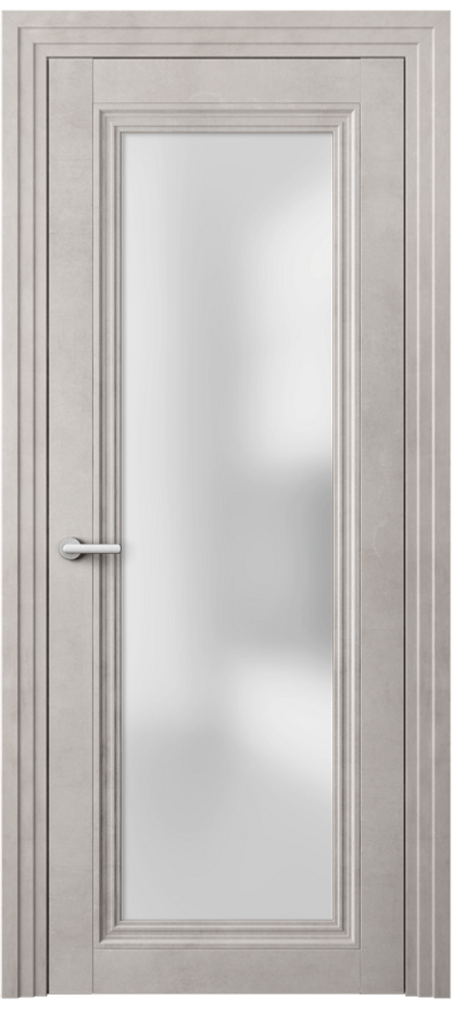 Дверь межкомнатная Centro 2502 Леон серебро Сатинированное стекло Каскадный наличник ЛСЕ Цена 414750 AMD Наличники уже входят в базовый комплект. Фабрика дверей Волховец 8 (800) 551 43 19 Межкомнатная дверь Centro 2502 Леон серебро Сатинированное стекло Цена 414750 AMD | Volhovec