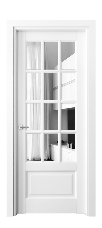 Дверь межкомнатная Тоскана Грильято 6313 Матовый белоснежный Двустороннее зеркало, триплекс Гладкий наличник МБЛ Цена 774880 AMD Наличники уже входят в базовый комплект. Фабрика дверей Волховец 8 (800) 551 43 19 Межкомнатная дверь Тоскана Грильято 6313 Матовый белоснежный Двустороннее зеркало, триплекс Цена 774880 AMD | Volhovec