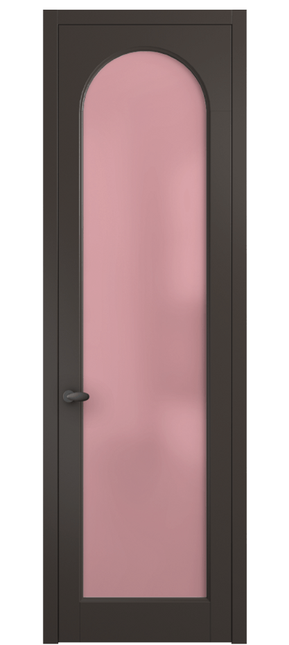 Дверь межкомнатная Палаццо 6804 Матовый антрацит Сатинированное розовое стекло, триплекс 0536 МАН Цена 654400 AMD Наличники уже входят в базовый комплект. Фабрика дверей Волховец 8 (800) 551 43 19 Межкомнатная дверь Палаццо 6804 Матовый антрацит Сатинированное розовое стекло, триплекс Цена 654400 AMD | Volhovec