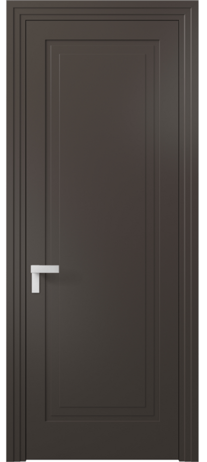 Межкомнатная дверь Rocca АКП 8301 Матовый антрацит  Цена 434300 AMD | Volhovec