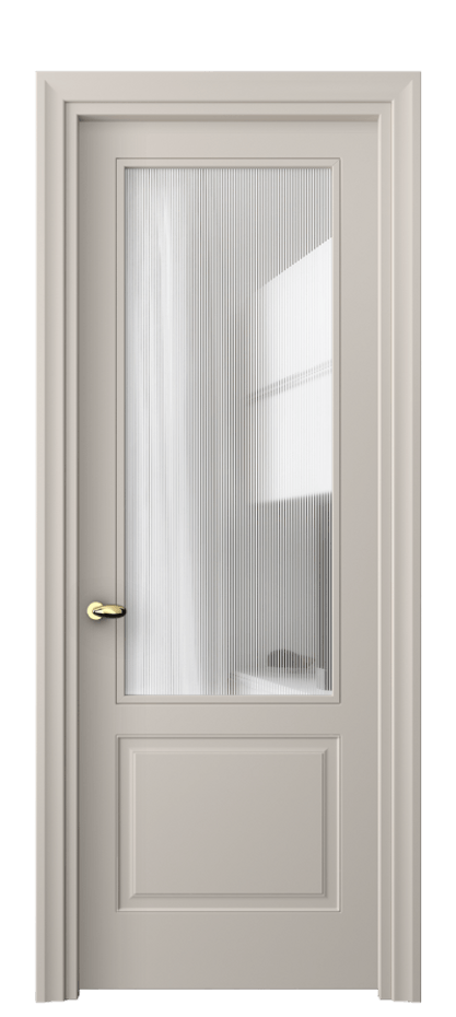 Дверь межкомнатная Esse 8552 Матовый светло-бежевый Рифлёное стекло "Дюна", триплекс, 8 мм Фигурный универсальный наличник МСБЖ Цена 57679 ₽ Наличники уже входят в базовый комплект. Фабрика дверей Волховец 8 (800) 551 43 19 Межкомнатная дверь Esse 8552 Матовый светло-бежевый Рифлёное стекло "Дюна", триплекс, 8 мм Цена 57679 ₽ | Volhovec