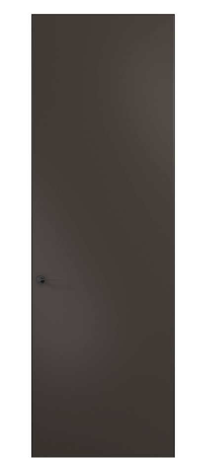 Межкомнатная дверь Planum Pro 0010 Матовый антрацит  Цена 264300 AMD | Volhovec