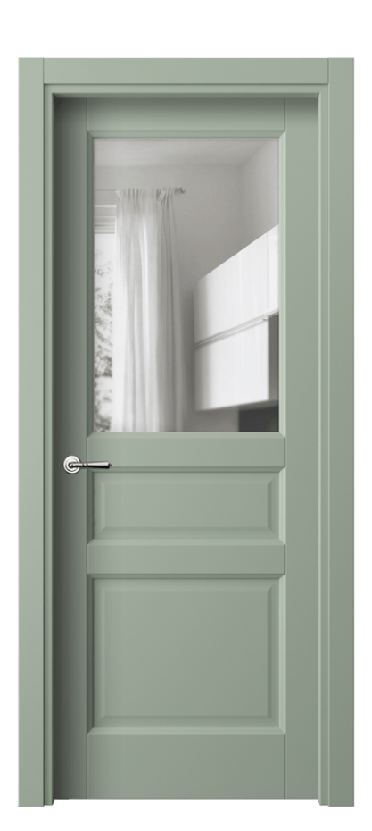 Дверь межкомнатная Galant// 1432 ПЭТ светло-оливковый Прозрачное стекло, 4 мм Гладкий наличник ПЭСО Цена 213100 AMD Наличники уже входят в базовый комплект. Фабрика дверей Волховец 8 (800) 551 43 19 Межкомнатная дверь Galant// 1432 ПЭТ светло-оливковый Прозрачное стекло, 4 мм Цена 213100 AMD | Volhovec