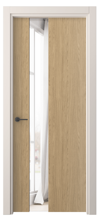 Межкомнатная дверь Freedom 4224 Жемчужный дуб Двустороннее зеркало, триплекс Цена 217400 AMD | Volhovec