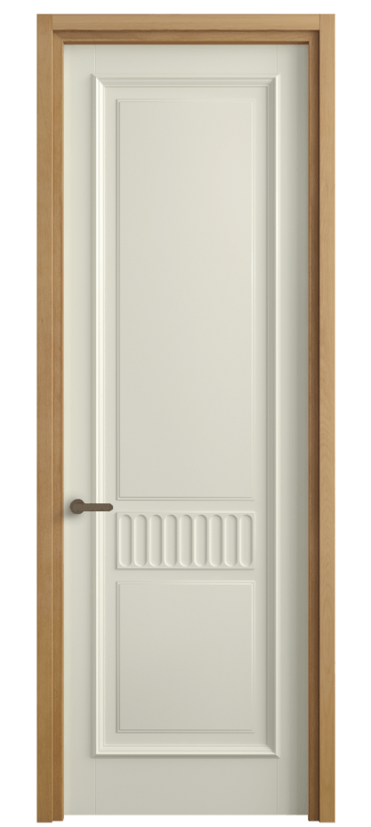 Межкомнатная дверь Шарм 6707 Матовый молочно-белый  Цена 702700 AMD | Volhovec