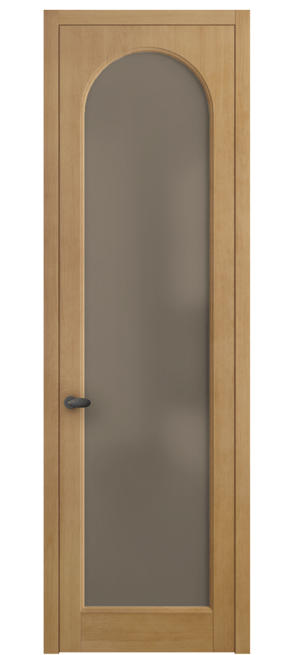 Межкомнатная дверь Палаццо 6804 Бук натуральный матовый Сатинированное бронзовое стекло, триплекс Цена 817900 AMD | Volhovec