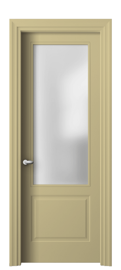 Дверь межкомнатная Esse 8552 Матовый белоснежный Сатинированное стекло Фигурный универсальный наличник МБЛ Цена 463600 AMD Наличники уже входят в базовый комплект. Фабрика дверей Волховец 8 (800) 551 43 19 Межкомнатная дверь Esse 8552 Матовый белоснежный Сатинированное стекло Цена 463600 AMD | Volhovec