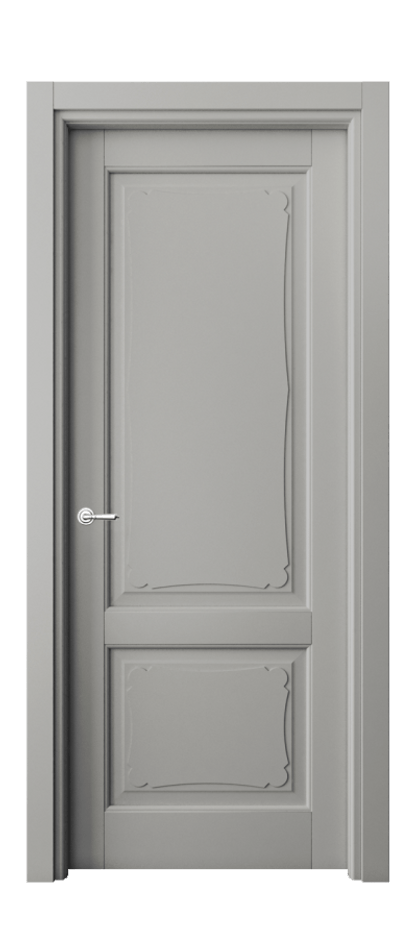 Межкомнатная дверь Тоскана Элегантэ 6323 Матовый нейтральный серый  Цена 677091 AMD | Volhovec