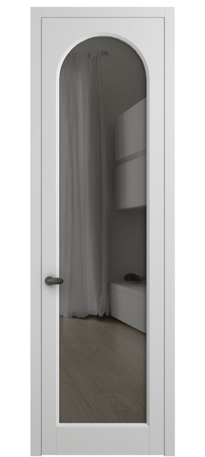 Дверь межкомнатная Палаццо 6804 Матовый белоснежный Прозрачное серое стекло, триплекс 0536 МБЛ Цена 654400 AMD Наличники уже входят в базовый комплект. Фабрика дверей Волховец 8 (800) 551 43 19 Межкомнатная дверь Палаццо 6804 Матовый белоснежный Прозрачное серое стекло, триплекс Цена 654400 AMD | Volhovec