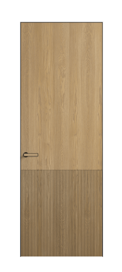 Межкомнатная дверь Вельвет ПУ 8204 Дуб соломенный матовый. Цена 1178600  | Volhovec