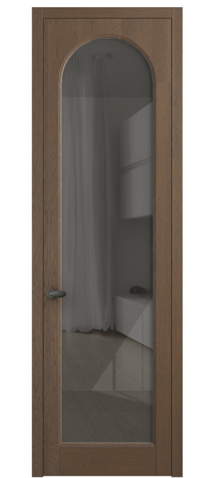 Дверь межкомнатная Палаццо 6804 Дуб туманный матовый Рефлективное серое стекло "Stopsol", калёное 0536 ДТММ Цена 1053600 AMD Наличники уже входят в базовый комплект. Фабрика дверей Волховец 8 (800) 551 43 19 Межкомнатная дверь Палаццо 6804 Дуб туманный матовый Рефлективное серое стекло "Stopsol", калёное Цена 1053600 AMD | Volhovec