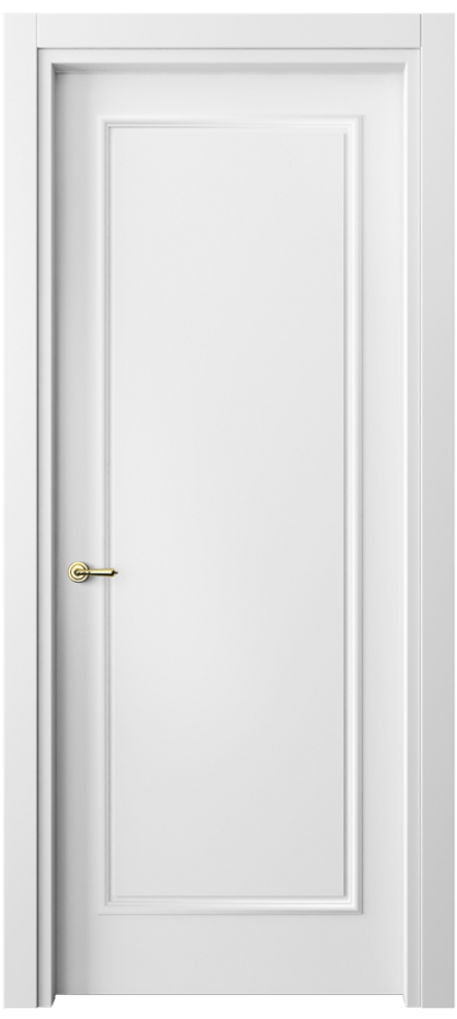 Межкомнатная дверь Paris 8101 Матовый белоснежный  Цена 435660 AMD| Volhovec
