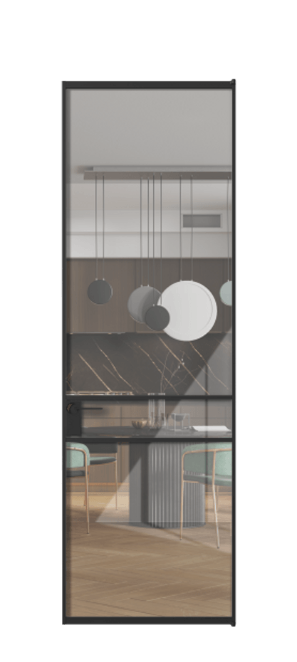 Алюминиевая дверь АЛПЛ040.02 Алюминий Черный Рефлективное прозрачное стекло "Stopsol", калёное. Без короба чер Цена 7240 Стоимость комплекта двери включает:
1. Полотно (600/650/700/750/800/850/900/950*2000-2400 мм).
2. Короб
3. Комплект фурнитуры (2 торцевые петли и магнитный замок с ответной планкой). Фабрика дверей Волховец 8 (800) 551 43 19 Алюминиевая дверь АЛПЛ040.02 Алюминий Черный Рефлективное прозрачное стекло "Stopsol", калёное Цена 7240 | Volhovec