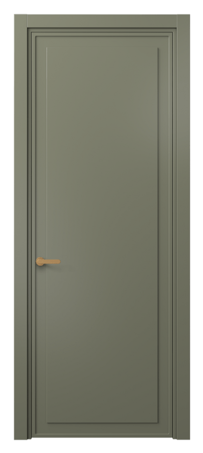 Межкомнатная дверь Frame 8602 Матовый оливковый тёмный  Цена 10454300 so'm | Volhovec