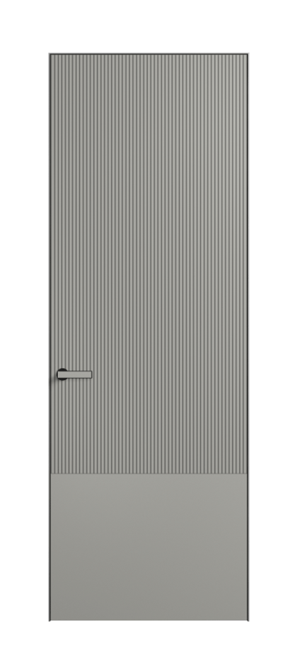 Межкомнатная дверь Velvet АКП 8203 Матовый нейтральный серый. Цена 359800  | Volhovec