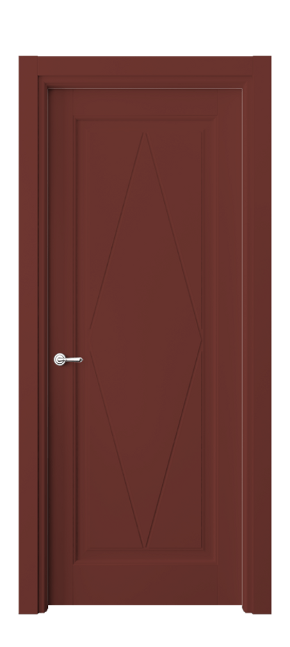 Межкомнатная дверь Тоскана Ромбо 6341 Матовый белоснежный  Цена 191610 сом | Volhovec