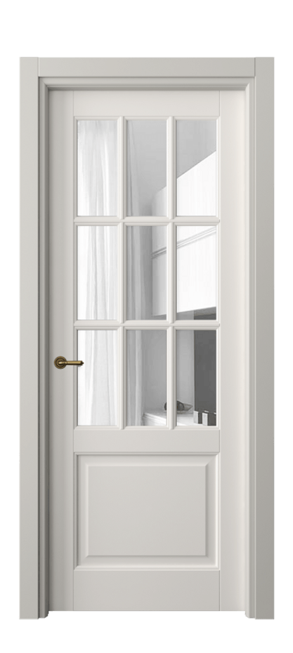 Дверь межкомнатная Toscana Grigliato 6312 Бук пудровый белый Прозрачное стекло Гладкий наличник БПБЛ Цена 770160 AMD Наличники уже входят в базовый комплект. Фабрика дверей Волховец 8 (800) 551 43 19 Межкомнатная дверь Toscana Grigliato 6312 Бук пудровый белый Прозрачное стекло Цена 770160 AMD | Volhovec