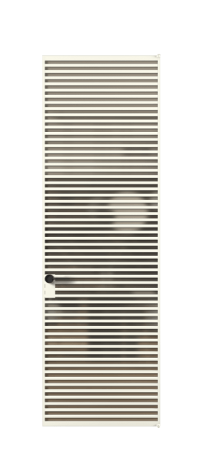 Алюминиевая дверь АЛПЛ040.07 Алюминий жемчужный Сатинированное бронзовое стекло, триплекс Цена 1304900  | Volhovec