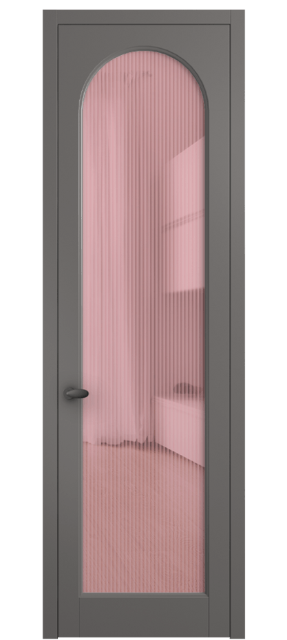 Дверь межкомнатная Палаццо 6804 Матовый классический серый Рифлёное розовое стекло "Moru", триплекс 0536 МКЛС Цена 708300 AMD Наличники уже входят в базовый комплект. Фабрика дверей Волховец 8 (800) 551 43 19 Межкомнатная дверь Палаццо 6804 Матовый классический серый Рифлёное розовое стекло "Moru", триплекс Цена 708300 AMD | Volhovec