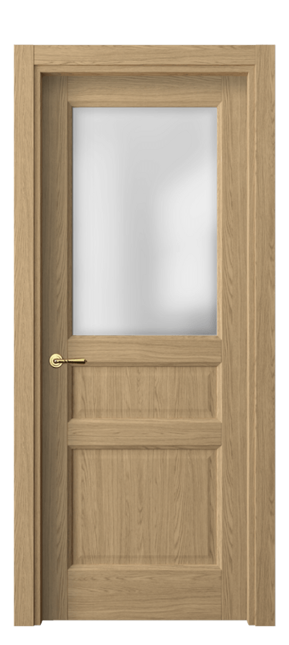 Межкомнатная дверь Galant 1432 Жемчужный дуб Сатинированное стекло Цена 35910 ₽ | Volhovec