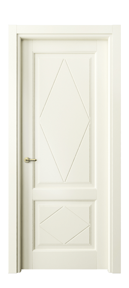 Межкомнатная дверь Тоскана Ромбо 6343 Матовый молочно-белый  Цена 677091 AMD | Volhovec