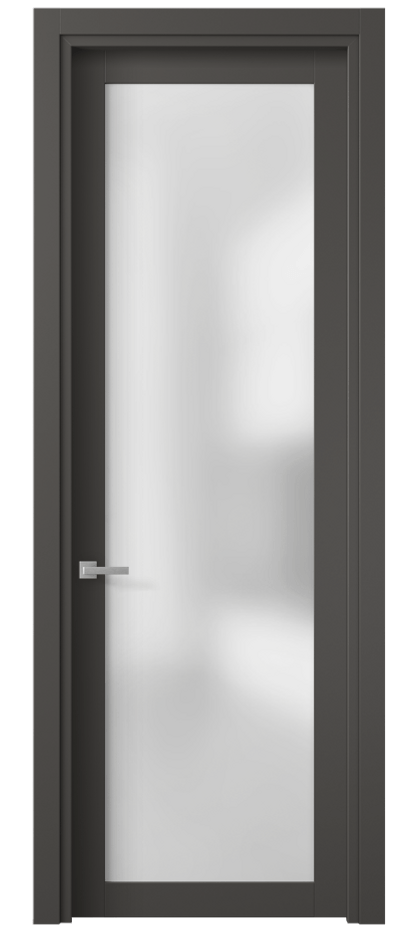 Дверь межкомнатная Planum 2102 ПЭТ графитовый Сатинированное стекло Гладкий наличник ПЭГФ Цена 160231 AMD Наличники уже входят в базовый комплект. Фабрика дверей Волховец 8 (800) 551 43 19 Межкомнатная дверь Planum 2102 ПЭТ графитовый Сатинированное стекло Цена 160231 AMD | Volhovec
