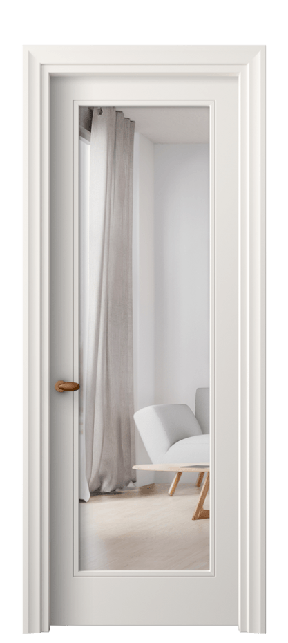 Дверь межкомнатная Esse 8502 Матовый пудровый белый Двустороннее зеркало, триплекс, 7 мм Фигурный универсальный наличник МПБЛ Цена 459260 AMD Наличники уже входят в базовый комплект. Фабрика дверей Волховец 8 (800) 551 43 19 Межкомнатная дверь Esse 8502 Матовый пудровый белый Двустороннее зеркало, триплекс, 7 мм Цена 459260 AMD | Volhovec