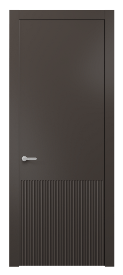 Межкомнатная дверь Альба 8645 Матовый антрацит  Цена 47999 ₽ | Volhovec