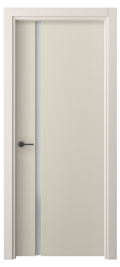 Межкомнатная дверь Фридом 4222 ПЭТ светло-бежевый Сатинированное стекло Цена 214100 AMD | Volhovec