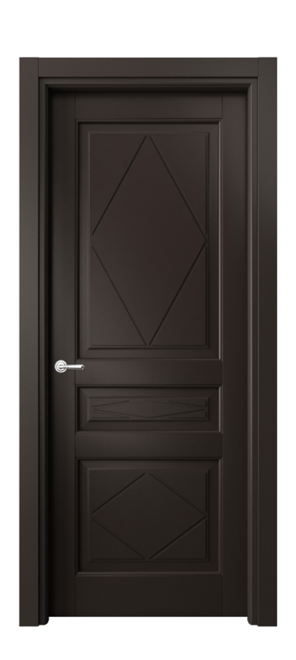Межкомнатная дверь Тоскана Ромбо 6345 Матовый антрацит  Цена 707440 AMD | Volhovec