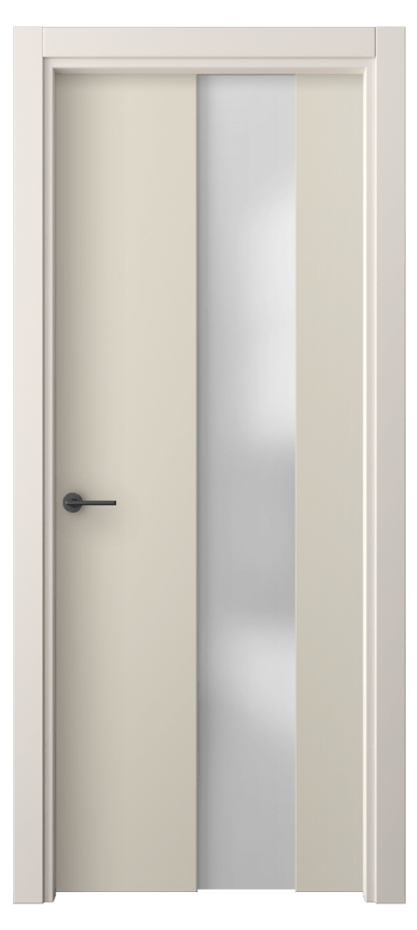 Межкомнатная дверь Фридом 4226 ПЭТ светло-бежевый Сатинированное стекло Цена 214100 AMD | Volhovec