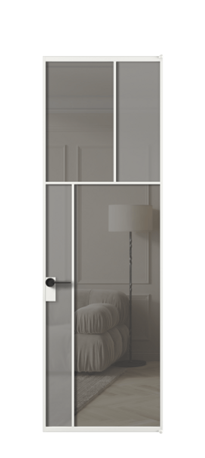 Дверь межкомнатная Мозаик АЛПЛ041.22 Алюминий белоснежный Сатинированное серое стекло, триплекс, 6 мм + Прозрачное серое стекло, триплекс Без короба АБЛ Цена 1118630 Стоимость комплекта двери включает:
1. Полотно (600/650/700/750/800/850/900/950*2000-2400 мм).
2. Короб
3. Комплект фурнитуры (2 торцевые петли и магнитный замок с ответной планкой). Фабрика дверей Волховец 8 (800) 551 43 19 Межкомнатная дверь Мозаик АЛПЛ041.22 Алюминий белоснежный Сатинированное серое стекло, триплекс, 6 мм + Прозрачное серое стекло, триплекс Цена 1118630 AMD | Volhovec