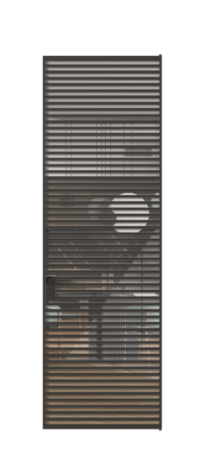 Алюминиевая дверь АЛПЛ040.07 Алюминий антрацит Рефлективное прозрачное стекло "Stopsol", калёное. Без короба ААН Цена 1520030 Стоимость комплекта двери включает:
1. Полотно (600/650/700/750/800/850/900/950*2000-2400 мм).
2. Короб
3. Комплект фурнитуры (2 торцевые петли и магнитный замок с ответной планкой). Фабрика дверей Волховец 8 (800) 551 43 19 Алюминиевая дверь АЛПЛ040.07 Алюминий антрацит Рефлективное прозрачное стекло "Stopsol", калёное Цена 1520030 | Volhovec