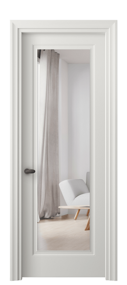 Межкомнатная дверь Esse 8503 Матовый серый Двустороннее зеркало, триплекс Цена 65299 ₽ | Volhovec