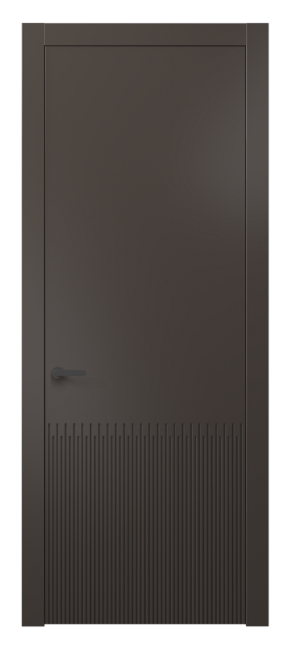 Межкомнатная дверь Дюна 8626 Матовый антрацит  Цена 47999 ₽ | Volhovec
