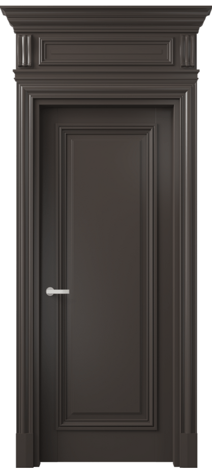 Межкомнатная дверь Антик 7301 Матовый антрацит  Цена 8620 AZE | Volhovec