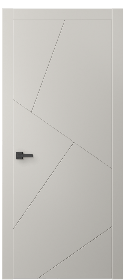 Межкомнатная дверь Linea АКП 8058 Матовый облачно-серый  Цена 341500 AMD | Volhovec