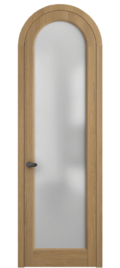 Межкомнатная дверь Палаццо 6814 Дуб пшеничный матовый Сатинированное стекло Цена 1391600 AMD | Volhovec