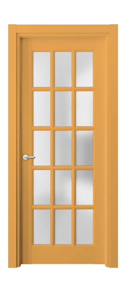 Межкомнатная дверь Toscana Grigliato 6311 Бук белоснежный Сатинированное стекло Цена 754700 AMD | Volhovec