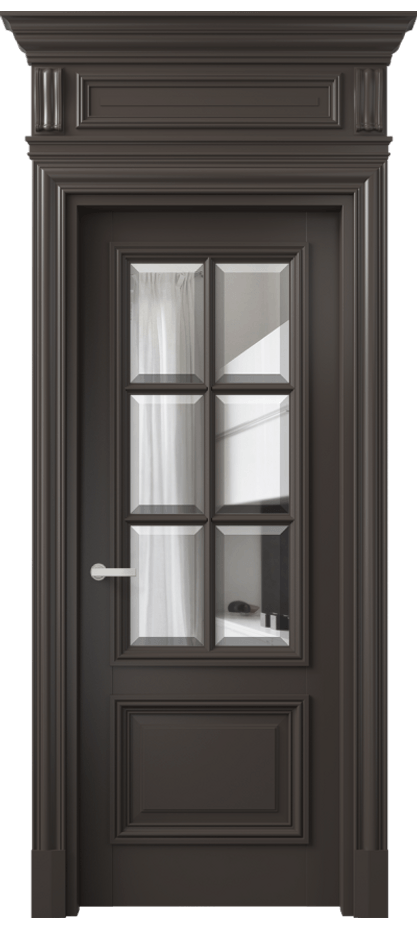 Дверь межкомнатная Antique 7312 Бук антрацит Прозрачное стекло с фацетом, 6 мм КЭП + Объёмный фриз + Карниз БАН Цена 1171630 AMD Наличники уже входят в базовый комплект. Фабрика дверей Волховец 8 (800) 551 43 19 Межкомнатная дверь Antique 7312 Бук антрацит Прозрачное стекло с фацетом, 6 мм Цена 1171630 AMD | Volhovec