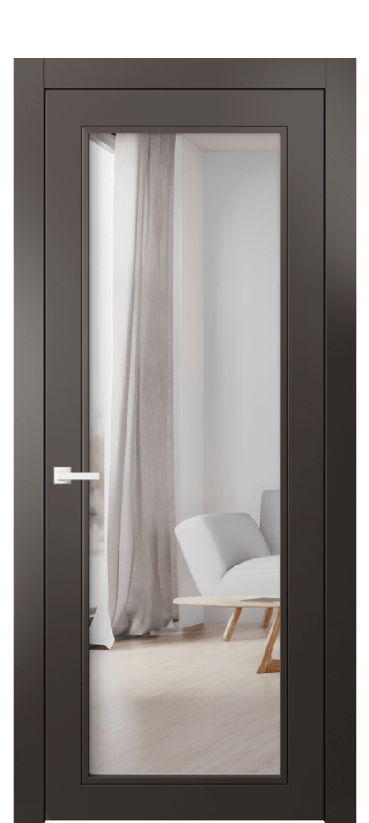Межкомнатная дверь Neo Classic 8000 Матовый антрацит Двустороннее зеркало, триплекс Цена 4000 AZE | Volhovec