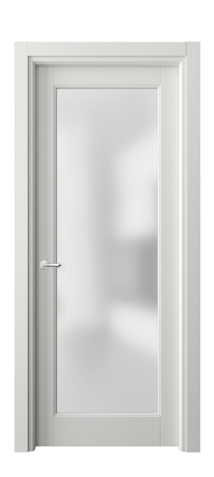 Межкомнатная дверь Toscana Litera 6300 Бук светло-серый Сатинированное стекло Цена 637980 AMD | Volhovec