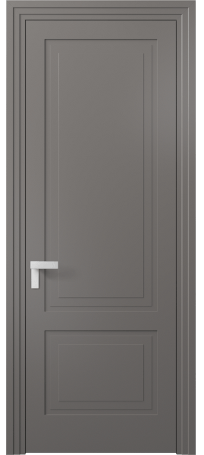 Межкомнатная дверь Rocca 8351 Матовый классический серый  Цена 404630 AMD | Volhovec