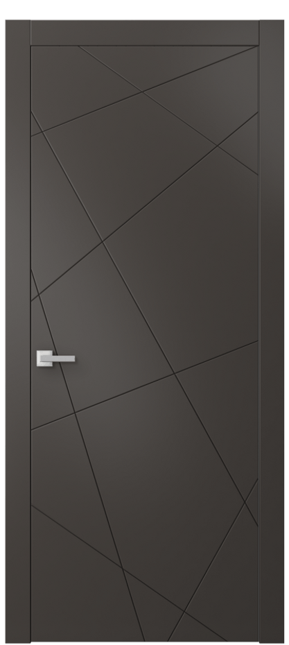Межкомнатная дверь Linea 8048 Матовый антрацит  Цена 292950 AMD | Volhovec