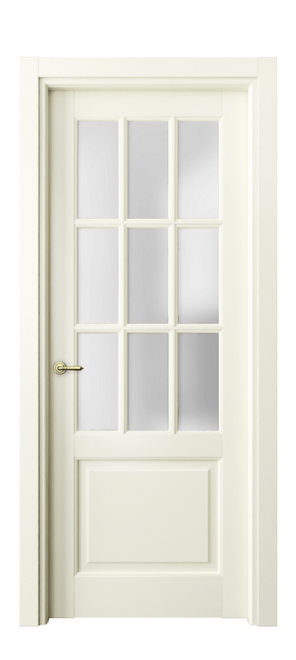 Межкомнатная дверь Тоскана Грильято 6312 Матовый молочно-белый Сатинированное стекло Цена 754650 AMD | Volhovec